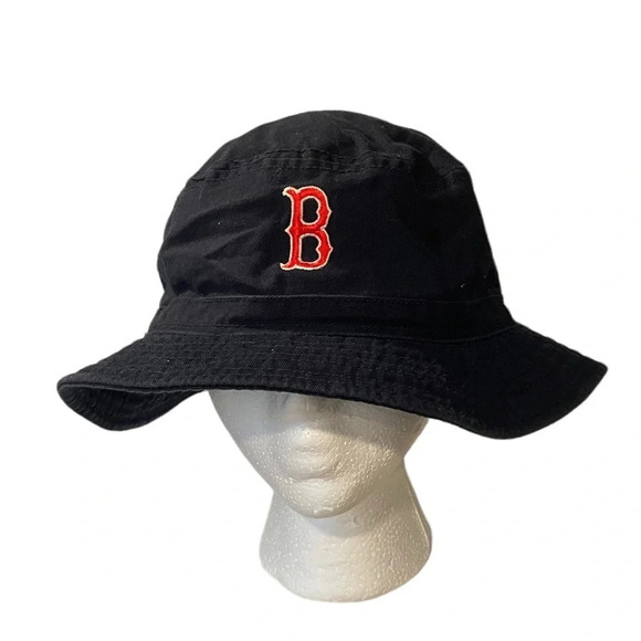 Navy Blue MLB Boston Red Sox Bucket Hat Twins Enterprise Genuine. - Picture 6 of 6
